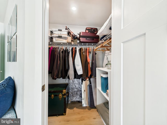 11020 Augusta Ln Unit 3, Berlin, MD 21811 - walk in closet featuring wood finished floors