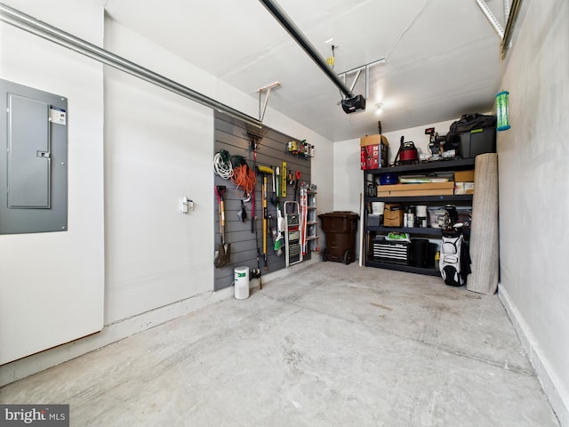 11020 Augusta Ln Unit 3, Berlin, MD 21811 - garage with electric panel and a garage door opener