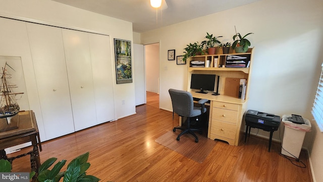 15204 Watergate Rd, Silver Spring, MD 20905 - office with light wood-type flooring