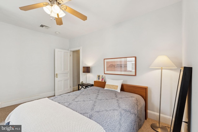 152 W Sharpnack St, Philadelphia, PA 19119 - bedroom with carpet, baseboards, and ceiling fan