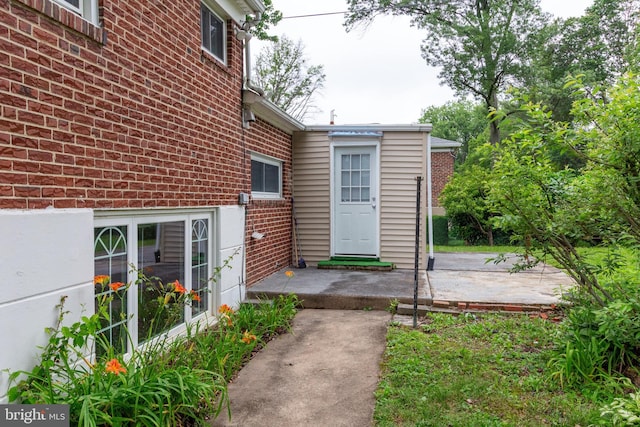 1545 Shoemaker Rd, Abington, PA 19001 - property entrance with brick siding