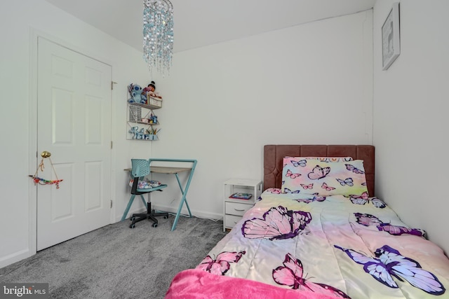 608 Budleigh Cir, Lutherville Timonium, MD 21093 - bedroom featuring carpet and baseboards