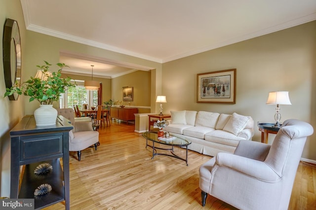 20479 Quarterpath Trace Cir, Sterling, VA 20165 - living area with wood finished floors and crown molding