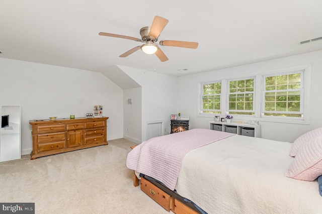 2414 Laurel Bush Rd, Abingdon, MD 21009 - bedroom featuring light carpet and ceiling fan