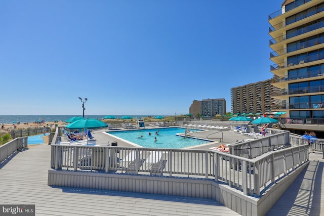 604 Dover House Rd Unit 604S, Bethany Beach, DE 19930 - community pool featuring a patio area