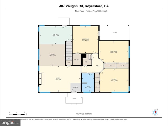 407 Vaughn Rd, Royersford, PA 19468 - view of room layout