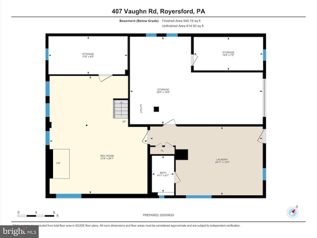 407 Vaughn Rd, Royersford, PA 19468 - view of floor plan / room layout