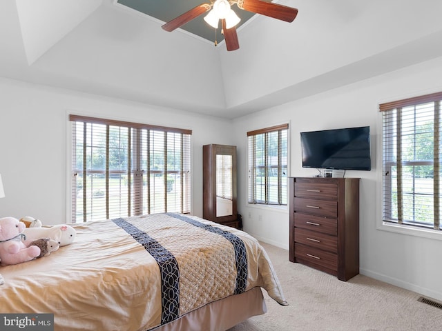 5185 Turkey Point Road, North East, MD 21901 - bedroom featuring carpet floors and a ceiling fan