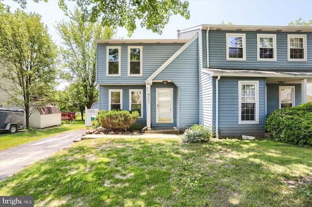 6483 Heatherfield Way, Harrisburg, PA 17112 - view of front facade featuring a front lawn