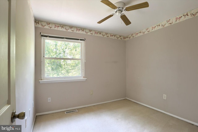 6483 Heatherfield Way, Harrisburg, PA 17112 - unfurnished room featuring carpet flooring, baseboards, and a ceiling fan