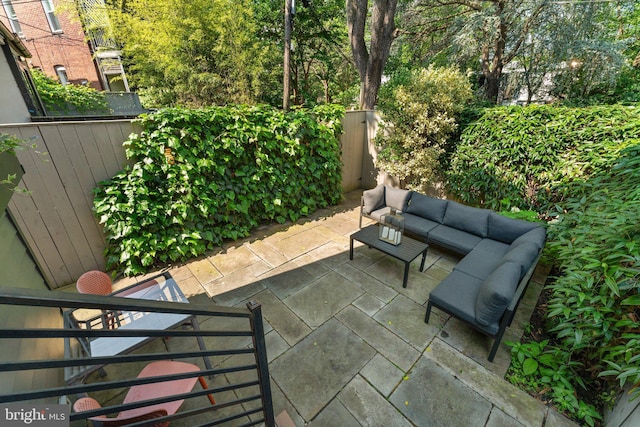 111 8th St SE, Washington, DC 20003 - view of patio / terrace with outdoor lounge area