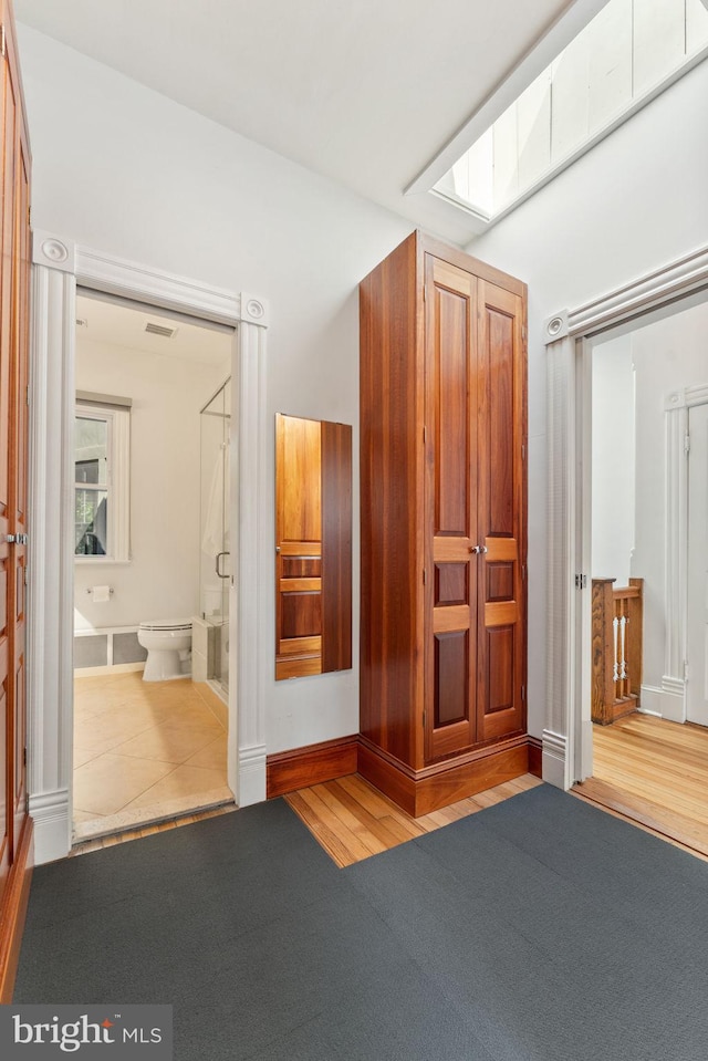 111 8th St SE, Washington, DC 20003 - corridor with wood finished floors and baseboards