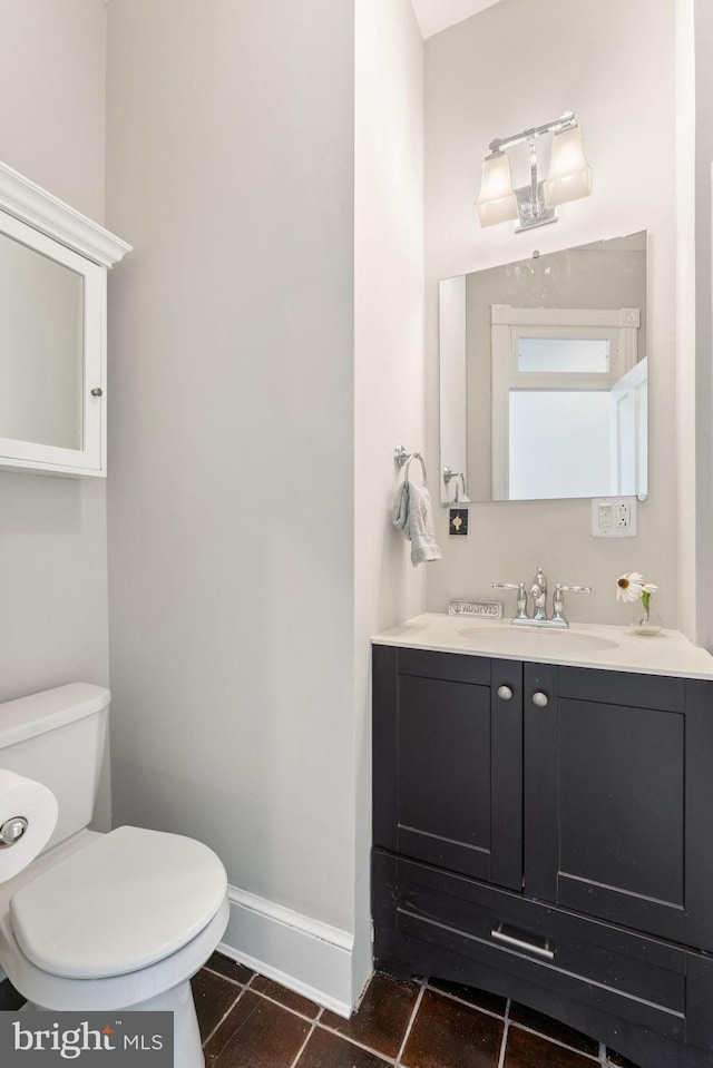111 8th St SE, Washington, DC 20003 - half bath with toilet, vanity, and baseboards