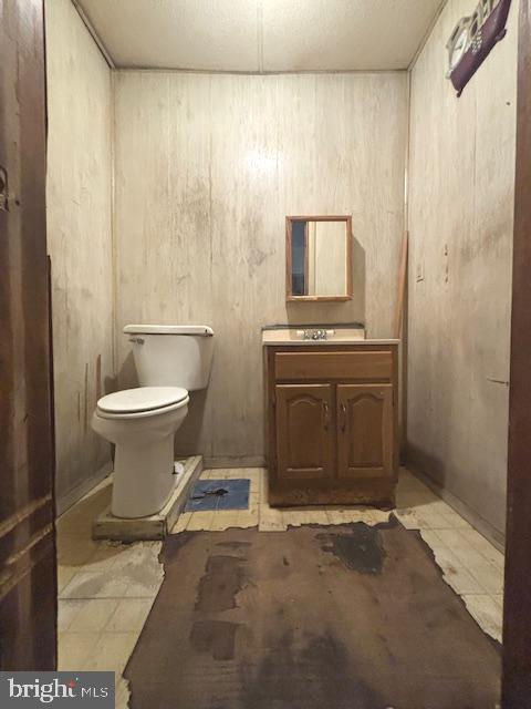 5328 Willows Ave, Philadelphia, PA 19143 - half bathroom featuring vanity and toilet