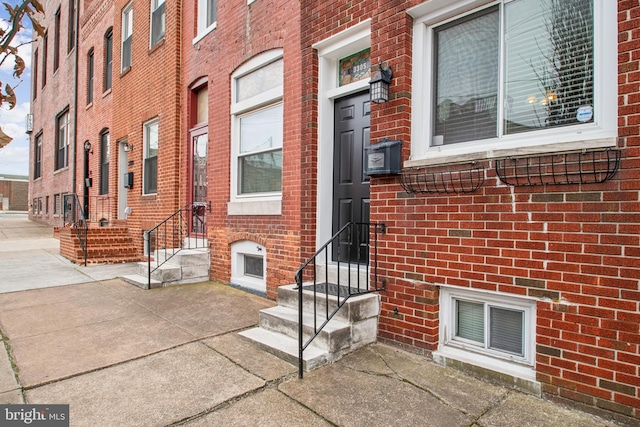 3305 Fleet St, Baltimore, MD 21224 - entrance to property with brick siding