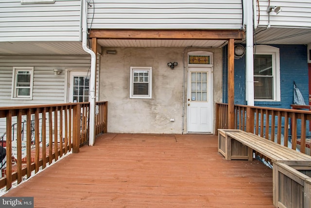 3305 Fleet St, Baltimore, MD 21224 - view of deck