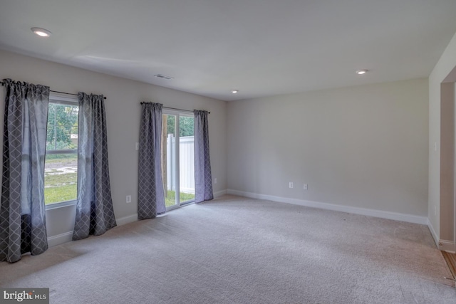 35141 Wright Way, Millsboro, DE 19966 - carpeted spare room featuring plenty of natural light, baseboards, and recessed lighting