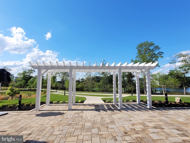 35141 Wright Way, Millsboro, DE 19966 - view of patio / terrace with a pergola