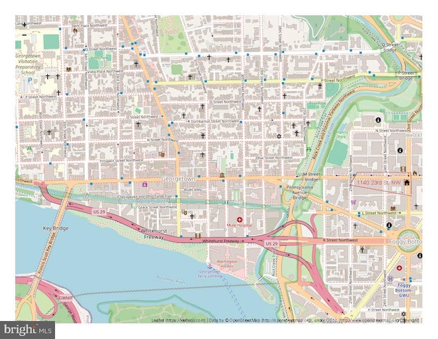 1140 23rd St NW Unit 903, Washington, DC 20037 - map / location