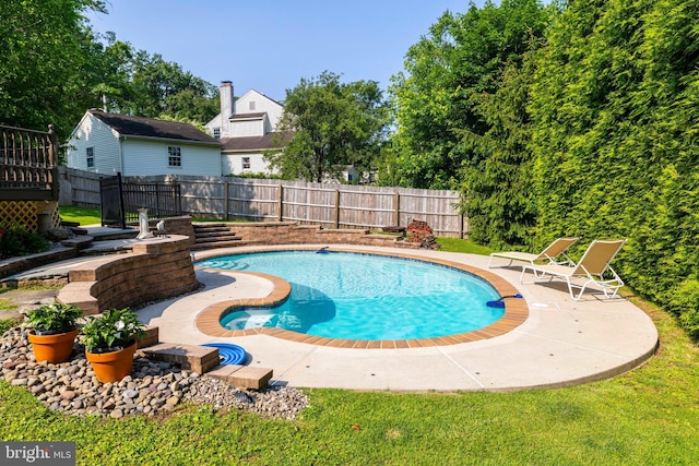 1864 Edge Hill Rd, Abington, PA 19001 - view of pool with a patio