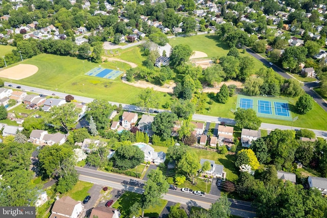 1864 Edge Hill Rd, Abington, PA 19001 - aerial perspective of suburban area