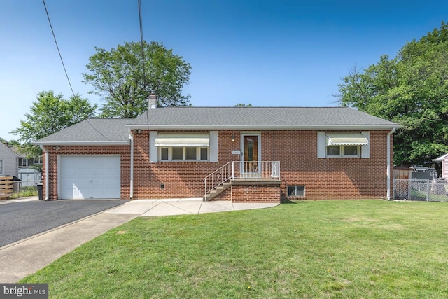 222 Nicholson Rd, Mount Ephraim, NJ 08059 - view of front of property featuring an attached garage, brick siding, driveway, and roof with shingles