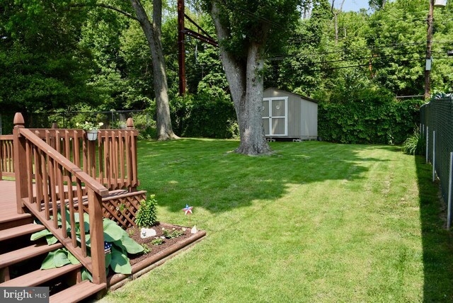 2419 Secane Rd, Secane, PA 19018 - view of yard with a deck