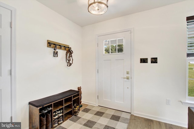 2536 Stoverstown Rd, Spring Grove, PA 17362 - foyer entrance featuring light wood-type flooring, plenty of natural light, and baseboards