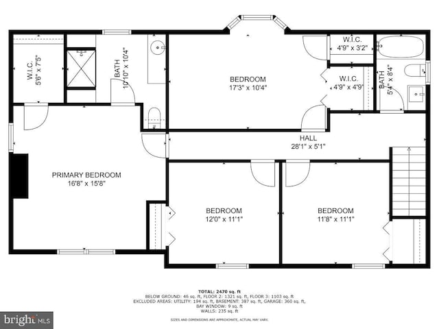 1609 Wills Pl, Vineland, NJ 08361 - room layout