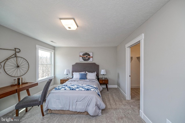547 Webb Rd # Ad, Chadds Ford, PA 19317 - bedroom featuring carpet flooring, baseboards, and a textured ceiling
