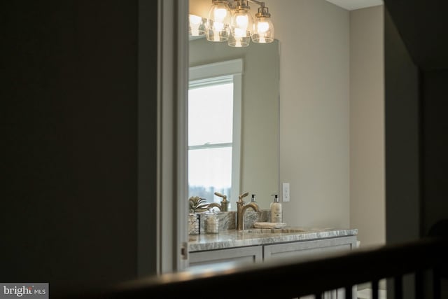 547 Webb Rd # Ad, Chadds Ford, PA 19317 - detailed view of a chandelier and vanity