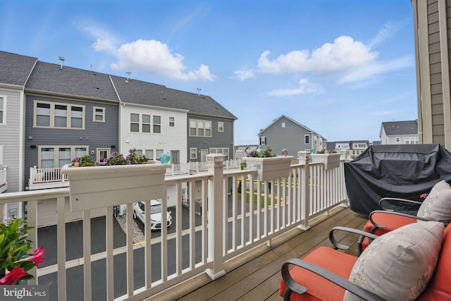 2069 Alder Ln, Dumfries, VA 22026 - wooden terrace with a residential view