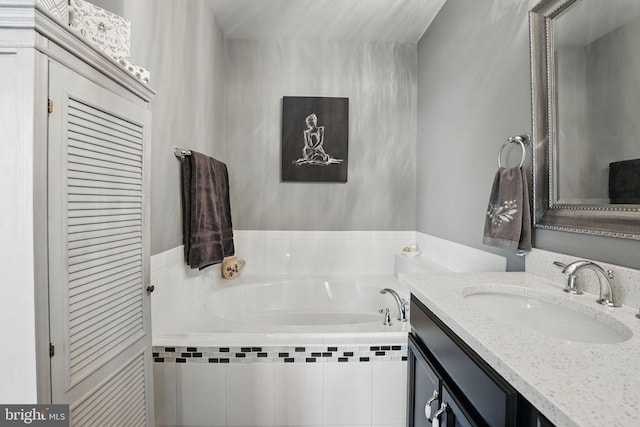 2069 Alder Ln, Dumfries, VA 22026 - full bathroom featuring vanity and a bath
