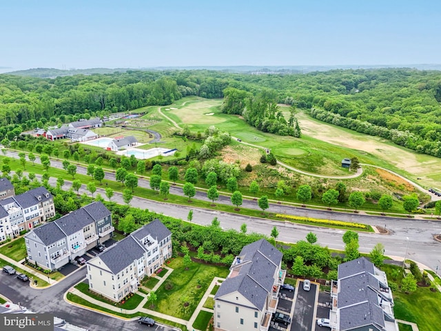 2069 Alder Ln, Dumfries, VA 22026 - bird's eye view of a local golf course and a forest