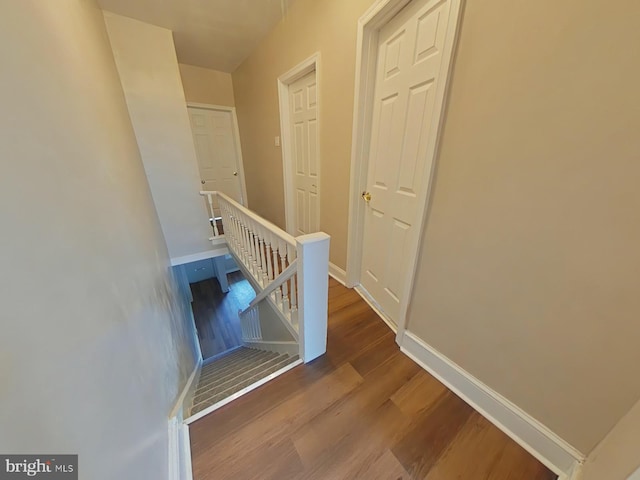 4019 N Marshall St, Philadelphia, PA 19140 - stairs featuring wood finished floors and baseboards