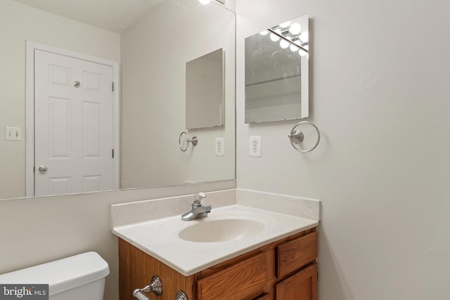 6814 Springshire Way, Greenbelt, MD 20770 - half bath with vanity and toilet