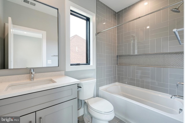 6800 Old Chesterbrook Rd, Mclean, VA 22101 - full bathroom with toilet, vanity, and  shower combination