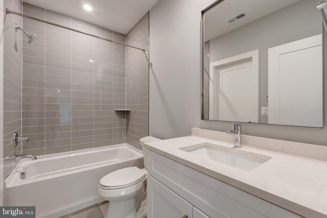 6800 Old Chesterbrook Rd, Mclean, VA 22101 - full bath with vanity, toilet, and bathtub / shower combination