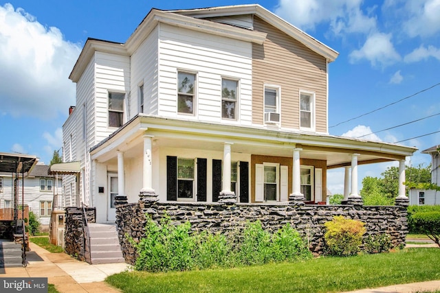 1003 Walnut Ave, Baltimore, MD 21229 - view of front of home featuring a porch