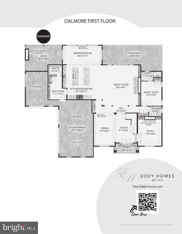 545 Webb Rd # Dd, Chadds Ford, PA 19317 - floor plan / room layout