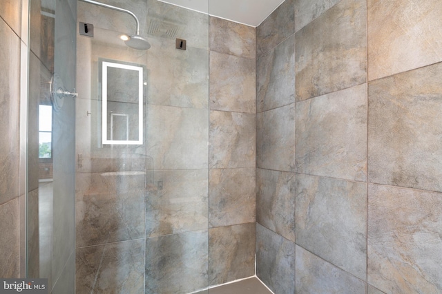 1147 N 4th St Unit 6F, Philadelphia, PA 19123 - bathroom view of a tile shower