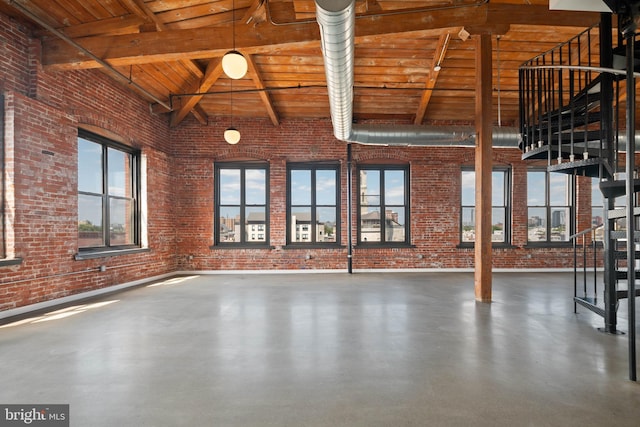 1147 N 4th St Unit 6F, Philadelphia, PA 19123 - interior space with beam ceiling