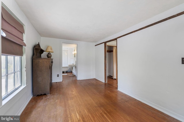 404 Clear Ridge Rd, Union Bridge, MD 21791 - spare room featuring wood finished floors and baseboards