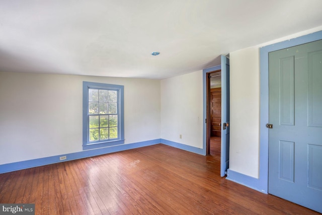 404 Clear Ridge Rd, Union Bridge, MD 21791 - empty room with baseboards and hardwood / wood-style floors