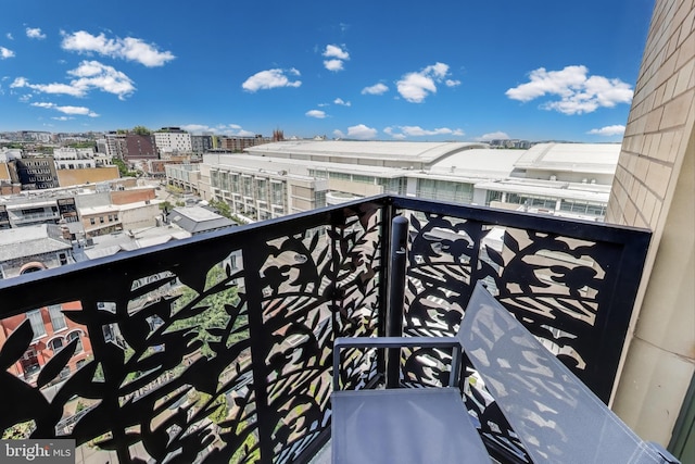 910 M St NW Unit 1022, Washington, DC 20001 - balcony with a city view