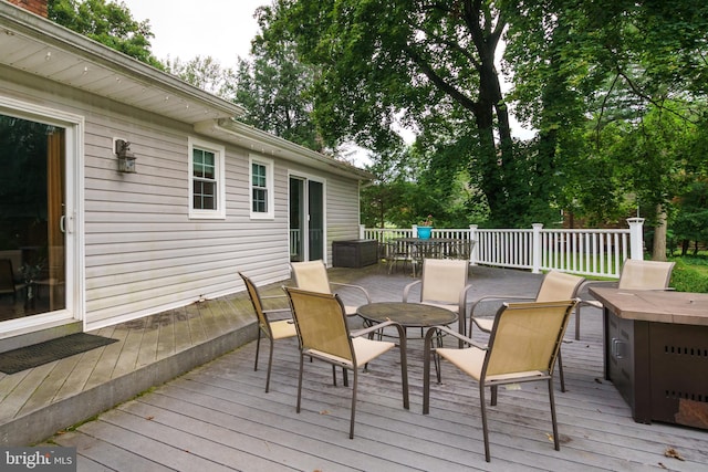 50 Skillman Rd, Skillman, NJ 08558 - deck with outdoor dining area