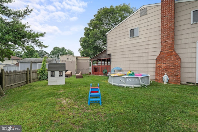 34 Swarthmore Ave, Stratford, NJ 08084 - view of yard featuring a shed