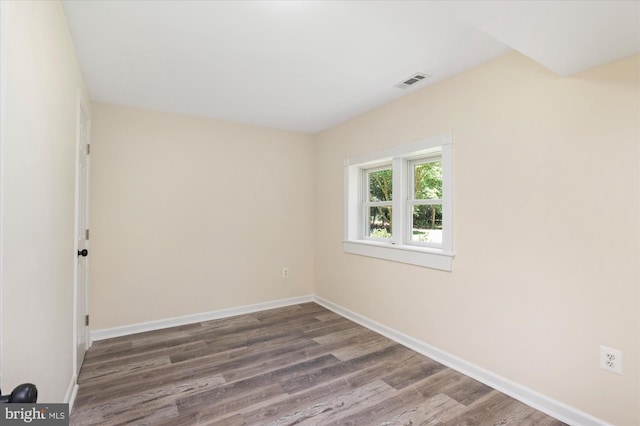 12820 Maple St, Silver Spring, MD 20904 - empty room featuring wood finished floors and baseboards