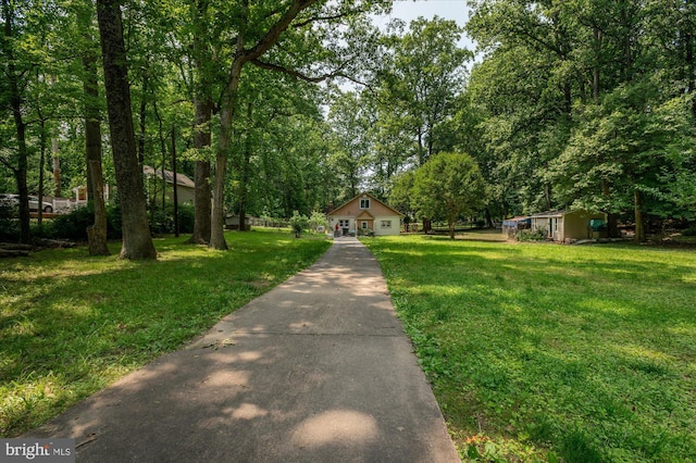 12820 Maple St, Silver Spring, MD 20904 - view of front of property with concrete driveway and a front yard