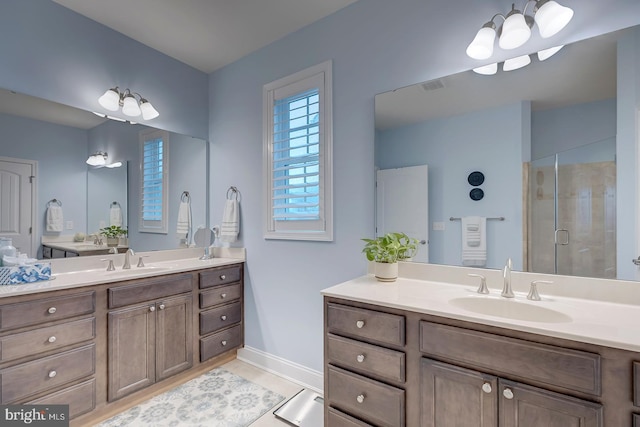 30957 Fowlers Path, Millsboro, DE 19966 - full bath featuring vanity and a stall shower